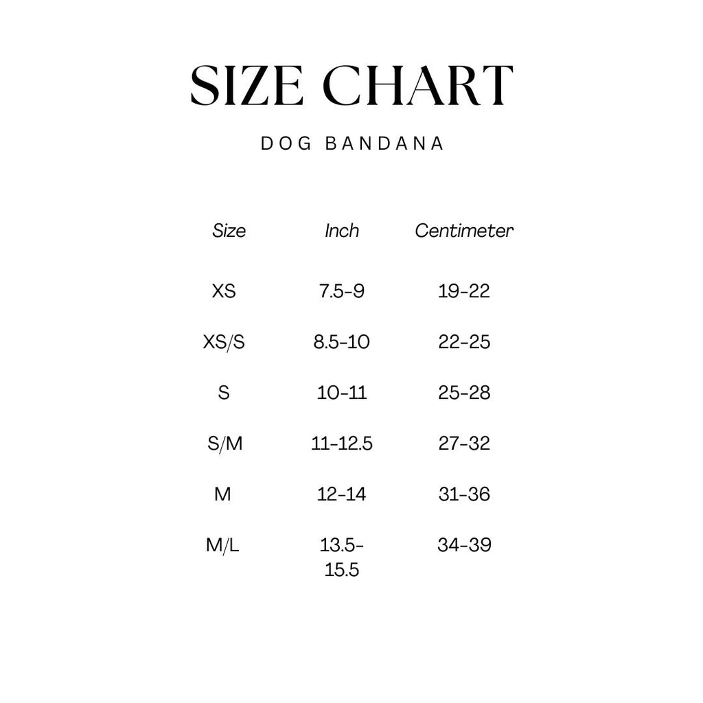 Dog Bandana
