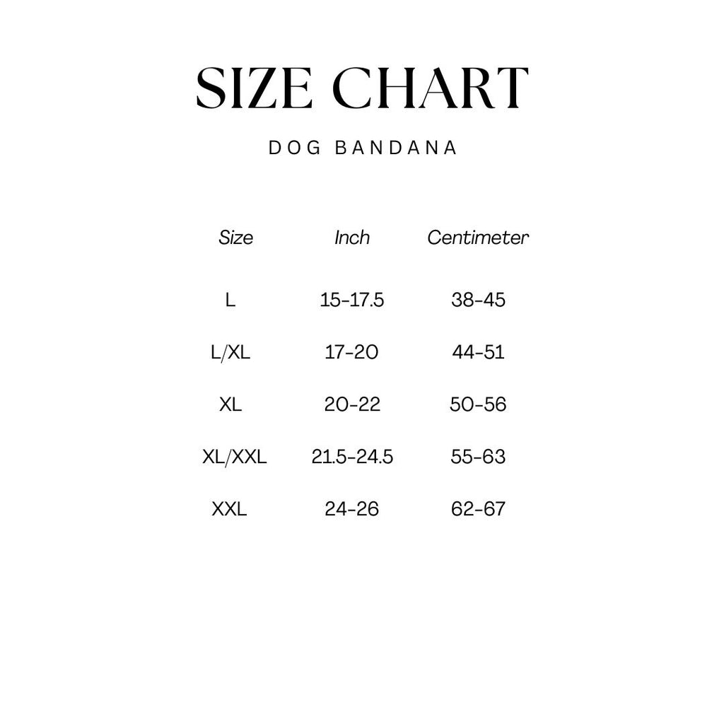 Dog Bandana