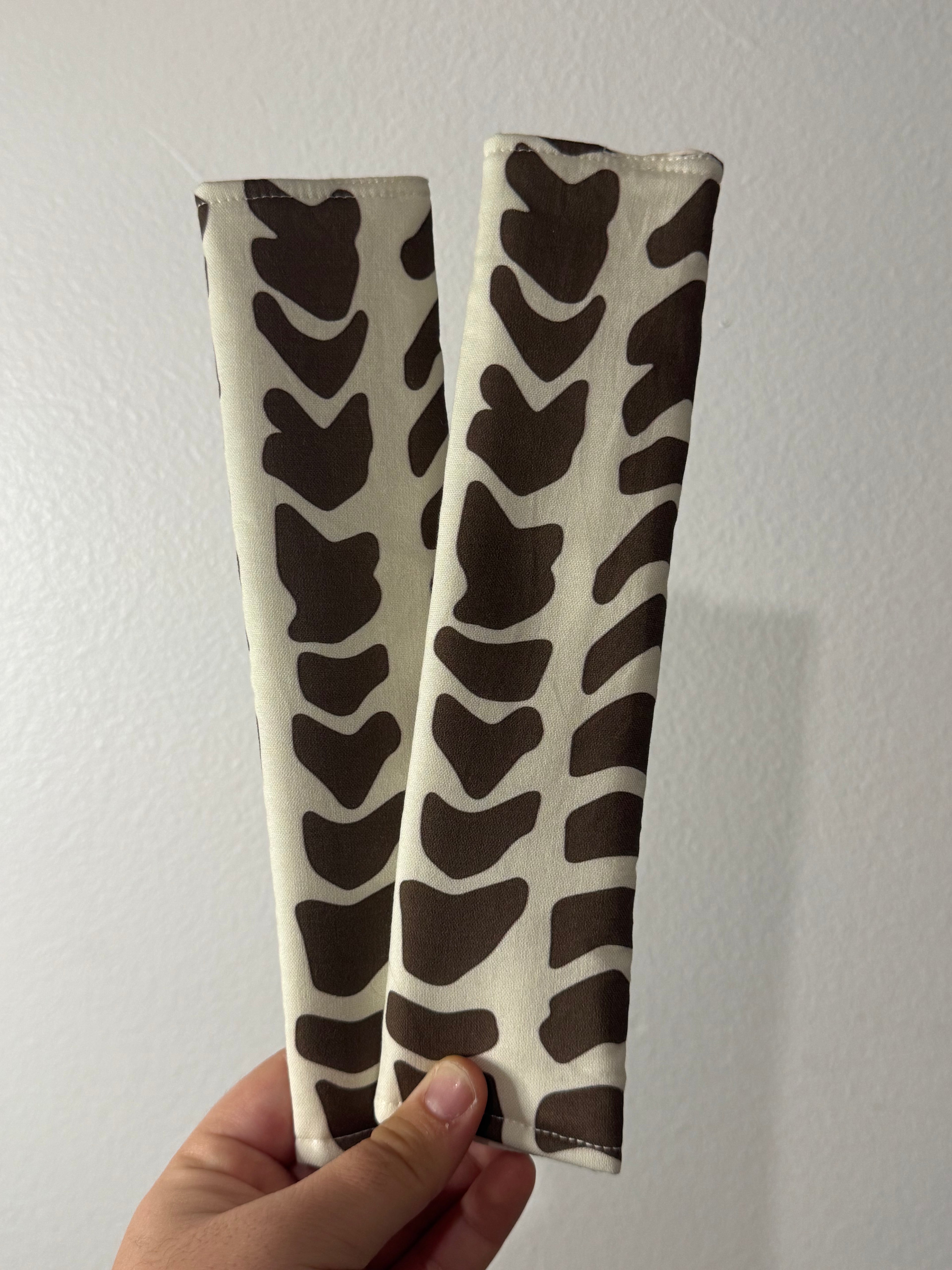 Hebrew Shell Seatbelt Covers