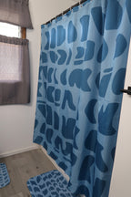 Hebrew Shell Shower Curtain