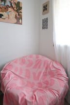 Hebrew Shell Throw Blanket
