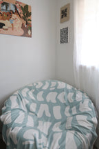 Hebrew Shell Throw Blanket
