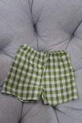 Keiki Palaka Shorts in Olive